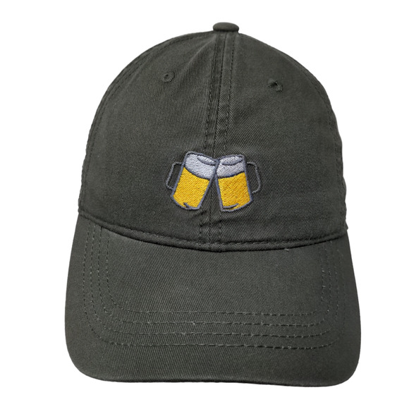 Carbon Elements Men's Slideback Hat Brown Size O/S Embroidered Beer Logo - Picture 1 of 12